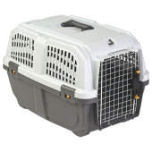 MPS Переноска SKUDO 2 с металлической дверцей с замком серая 55х36х35h см