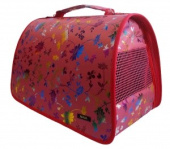 Догман Сумка-переноска Люкс № 2 MAVA, красная, 40*25*24 см