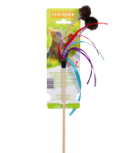 Зооник Дразнилка для кошек "Креветка с ленточками" 50 см