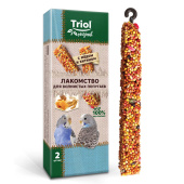 Triol Original палочки для Волнистых попугаев с Мёдом и Хитином 2шт. 50 г