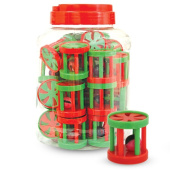 Triol Игрушка Барабан для кошек, красно-зеленый