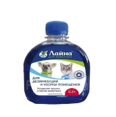 Россия ЛАЙНА средство для дезинфекции, уборки помещений и устранения запахов и меток животных,
