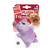 GiGwi Игрушка для собак Слон с пищалками 11 см, серия PLUSH FRIENDZ