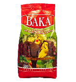 ВАКА - высокое качество Корм для волнистых и средних попугаев с минералами и овощами 500 г
