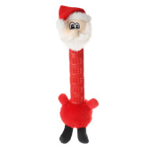 Triol Игрушка мягкая для собак "Дед Мороз - длинная шея", 470мм NEW YEAR