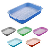 Gamma Туалет для кошек с сеткой "Стандарт", 38*28*5,5 см