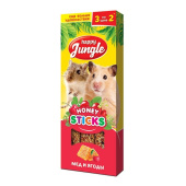 Happy Jungle Палочки для мелких грызунов, мед и ягоды, 3 шт. 90 г