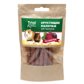Triol Standart Лакомство хрустящие палочки для грызунов со свеклой, 30 г