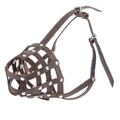 Зооник Намордник Кожа №7 (кавказская овчарка)