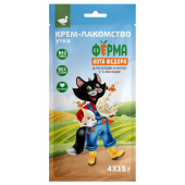 Мнямс Крем-лакомство Ферма кота Федора для кошек и котят с уткой 4 шт х 15 г 