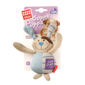 GiGwi Игрушка для маленьких собак Собачка с пищалкой 15 см, серия SUPPA PUPPA,