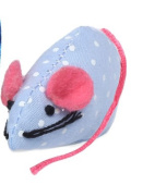 Triol Игрушка для кошек, Мышь горошек 5,5 см