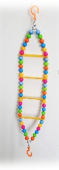 Бриллиант Игрушка для птиц Лестница-гамак из бусин 70*350*10 мм