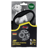 Triol Поводок-рулетка для собак Flexi Joy Motor S 5м до 15 кг, лента