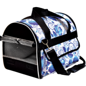 Зооник Сумка-переноска Зимняя с прозрачным клапаном 39*29*27,5 см