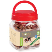 Molina Лакомство для собак Гантельки с уткой, ведро, 400 г