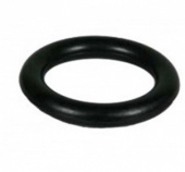 Зооник Игрушка для собак Кольцо резиновое черное, 16 см