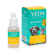 VEDA Дентаведин гель для обработки полости рта собак и кошек, 15 г