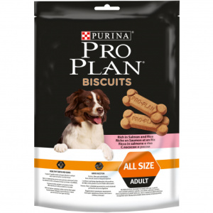 Pro Plan Biscuits с лососем и рисом, 400 г