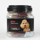 Грин Кьюзин Лакомство для собак МИНИКИ СТАТЬ 2, для мини пород мясо утки на телячей коже, 430 г