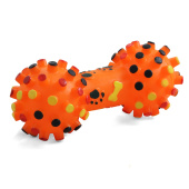 Triol Игрушка для собак из винила "Гантель с шипами", 200 мм