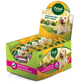 Triol Аппетитные мини-колбаски из утки для собак, 14 г (уп.1шт./шоу-бокс 30уп.)