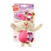 GiGwi Игрушка для маленьких собак Зайка с пищалкой 16 см, серия SUPPA PUPPA,