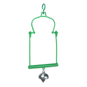 Бриллиант Игрушка для птиц Качели маленькие с колокольчиком 