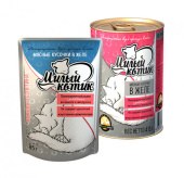 Милый котик Нежная телятина в желе 415 г