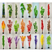 BARBUS Шелковое растение в ассортименте 10 см (24 шт МИКС) Stock 023