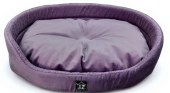 Дружок Лежанка овальная с подушкой большая 34/4 56х45х17