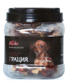 Грин Кьюзин МИНИКИ ГРАЦИЯ Сушеное утиное мясо на яблоке для мини пород, 360гр