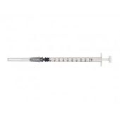 Китай Шприц одноразовый инсулиновый 3-х комп. 1 мл игла