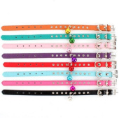 Россия Ошейник со стразами и колокольчиком 34 см