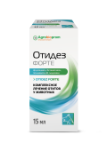 Агробиопром Капли ушные Отидез ФОРТЕ для животных 15мл