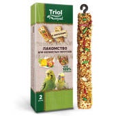 Triol Original палочки для Волнистых попугаев с Фруктами 2шт. 50 г