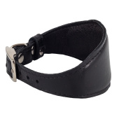 Каскад Ошейник с расширением из овечьей кожи ("селедка"), обхват шеи. 26-32см, 