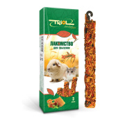Triol Standart палочки для грызунов с медом 3шт. 80 г