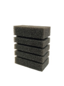 Россия Губка прямоугольная серая Турбо F4 (малая) , 5,5х6х17 см