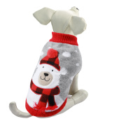 Triol Свитер "Белый мишка" M, серо-белый, размер 30см