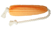 Зооник Игрушка для собак, Кукуруза на верёвке, 14,5 см