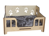 Зоомарк Кроватка №2+матрас для животных