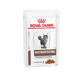Royal Canin Gastro Intestinal Moderate Calorie, консервы для котов и кошек, при нарушениях пищеварения умеренно калорийный, соус 85 г