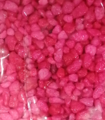 Золото морей Мраморная крошка неоновая малина 5-10 мм, 1 кг, НГ-033