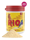 Rio Витаминно-минеральные гранулы для канареек, экзотов и других птиц, банка 120 г