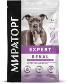 Winner EXPERT Renal Корм сухой для взрослых собак всех пород Бережная забота о здоровье почек, 1,5 кг