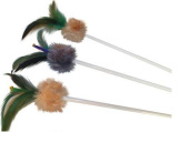 Ашера И-11 Дразнилка-удочка для кошек "Мячик с перьями"