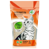 Зверьё Моё Мини, наполнитель впитывающий для кошек, 2,5 кг