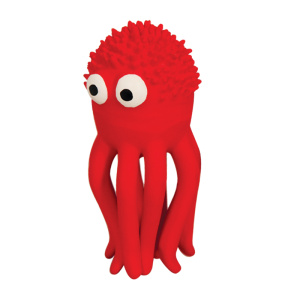 Triol Игрушка для собак из латекса "Осьминог", 90 мм