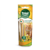 Triol Лакомство для кошек «Аппетитные колбаски из курицы с треской», 40 г